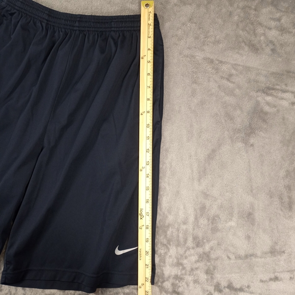 Nike Men’s Black Athletic Shorts with Swoosh - Picture 9 of 12